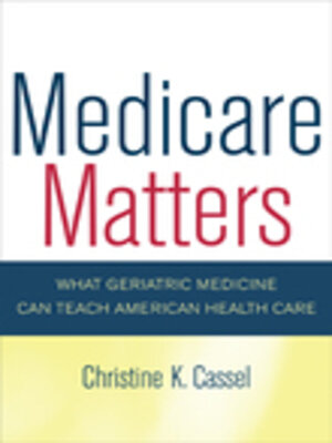 cover image of Medicare Matters